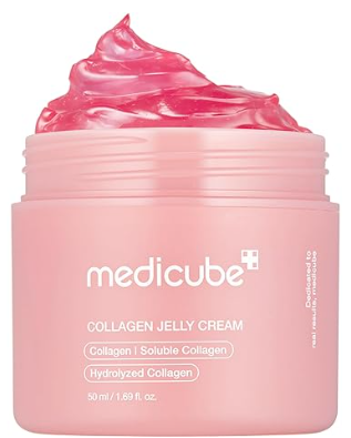 Medicube Crema de gelatina de colágeno, niacinamida y colágeno hidrolizado liofilizado