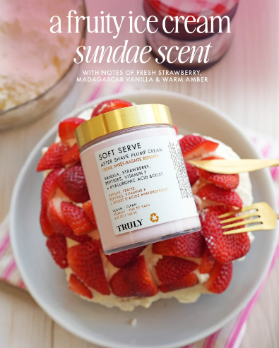 Crema reafirmante para después del afeitado de sabor suave