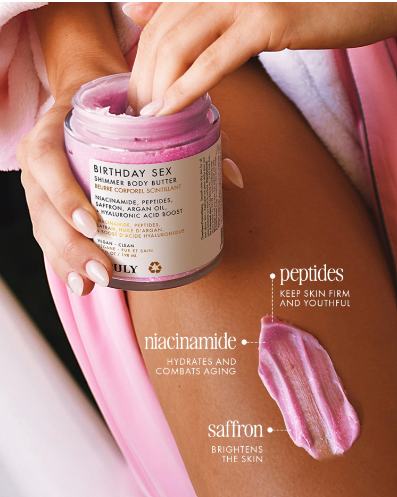 Birthday Sex - Hidratante corporal reafirmante y brillante