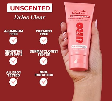 O Positiv URO - Crema desodorante íntima para todo el cuerpo